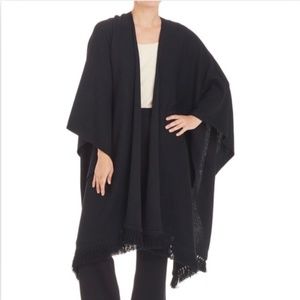 St. John Collection Santana Knit Shawl Poncho